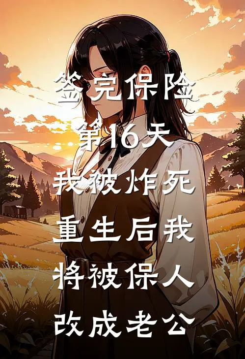 签完保险第16天我被炸死，重生后我将被保人改成老公