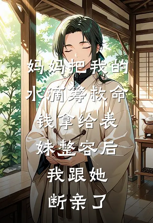 妈妈把我的水滴筹救命钱拿给表妹整容后，我跟她断亲了