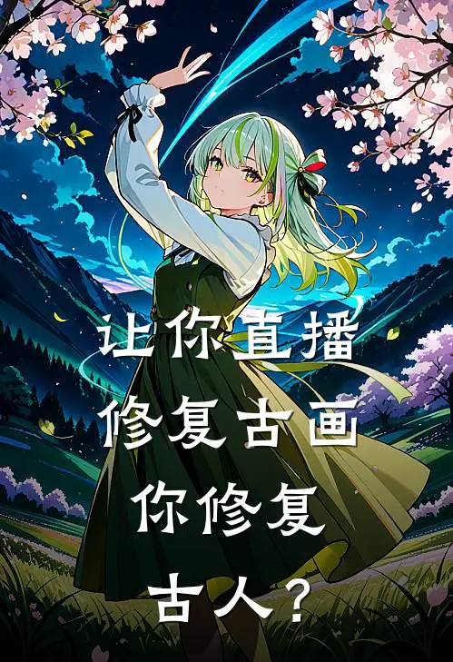让你直播修复古画，你修复古人？