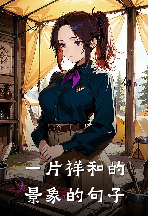 一片祥和的景象的句子