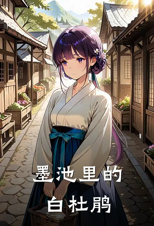 墨池里的白杜鹃