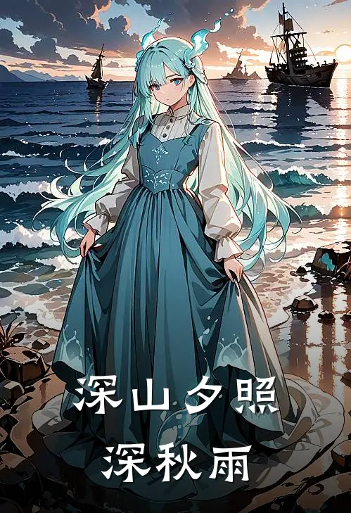 深山夕照深秋雨